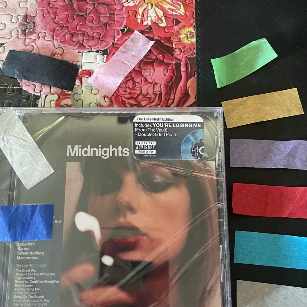 Taylor Swift Midnights The Late Night edition TOUR EXCLUSIVE